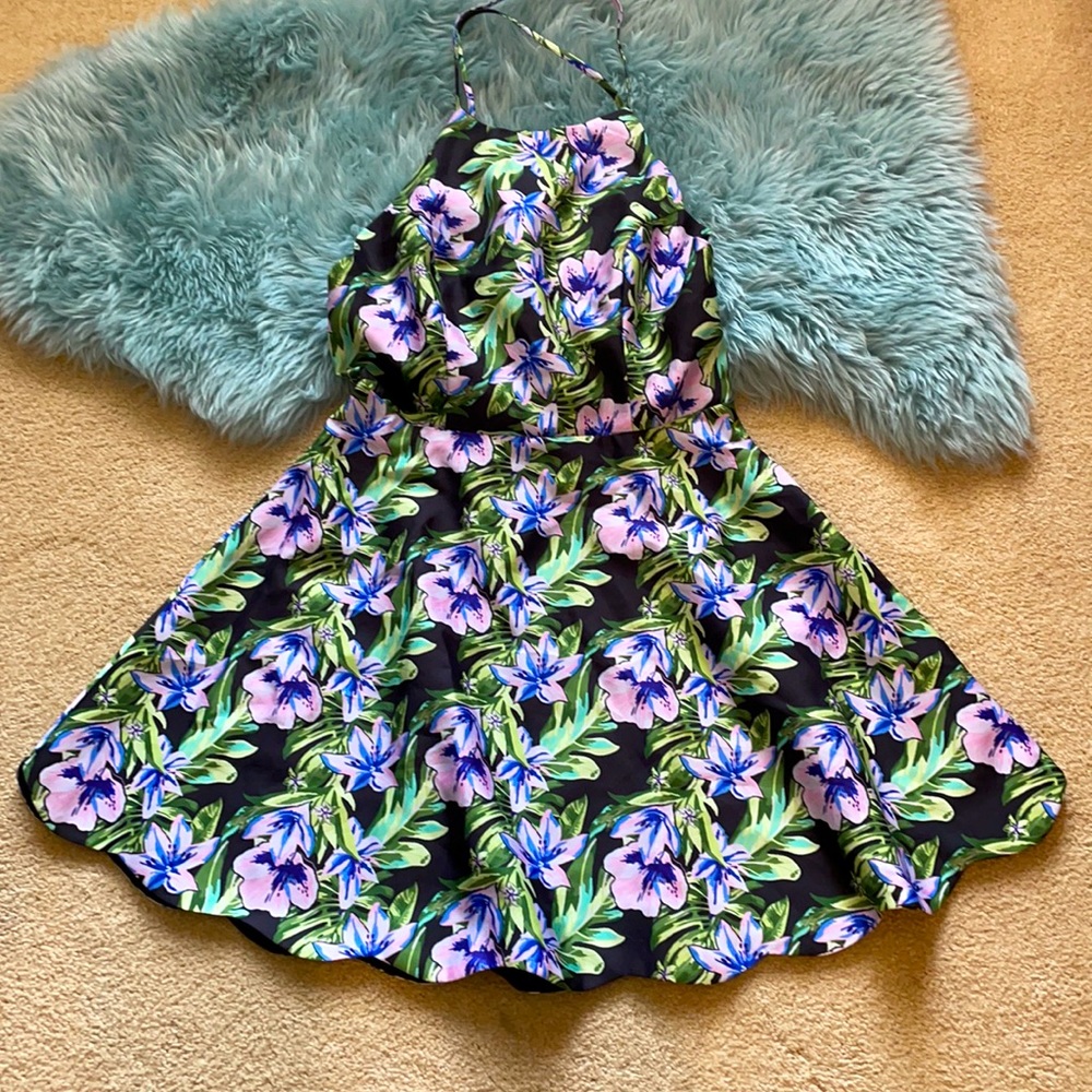 Renn floral dress